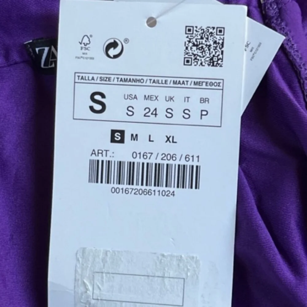Zara size brand